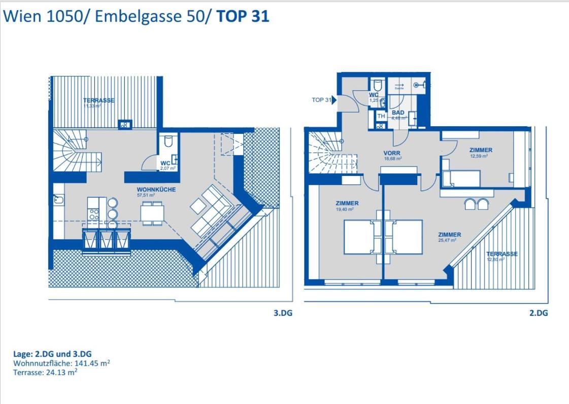 Triangle Penthouse Wien Exterior foto